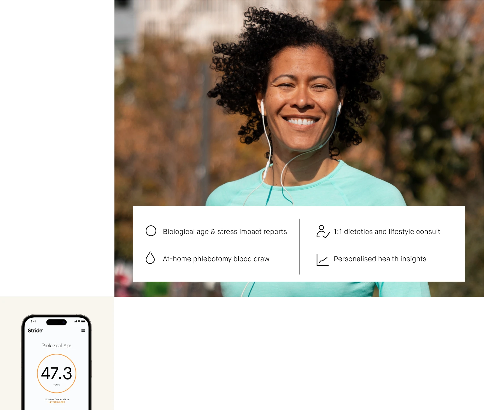 Health standards, not health goals.